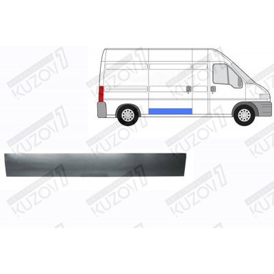 Дверь Боковая Раздвижная, POTRYKUS для FIAT DUCATO 2002-2006 - фото